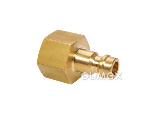 Vsuvka MINI DN5, vnútorný závit G 1/8", 35bar, -20°C/+100°C, mosadz